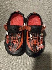 Crocs Team Spider-Man Echo Glow Clog – GLOW-IN-THE-DARK SPIDEY Kids Sz J3 US
