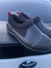 Rain Hunter Kid’s Clogs Sherpa Lined Mule Slip On Shoes Size 2.5