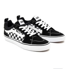 VANS Filmore Black/White Checkerboard Decon Skater Sneaker Sz 7 Streetwear