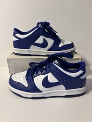 Nike Dunk Low Shoes Youth Size 3.5Y Big Kids Concord Sneaker FB9109-106