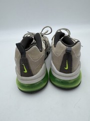 Nike Air Max 270 React GS BQ0103-102 WhiteGrey Green Heel Size 5.5Y EUC