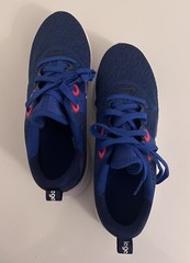 NIKE LEGEND REACT (GS) Youth Blue/White Sneaker Walking Running Shoes Size 6Y