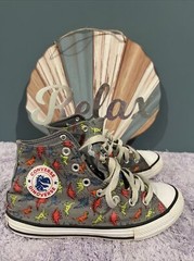 Converse ALL Stars Chucks DinoVerse Dinosaurs Hi-tops Classic US 3/EU 35/UK 2.5