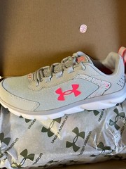 Under Armour Assert 9 Grade School Kids‘ Running Shoes, Size 7Y 