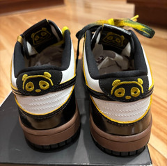 Nike Dunk Low SE GS White Bright Citron Black HQ9294 100 Size 5Y