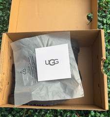 UGG Toddler Neumel II Black Suede Boots (Size 7T) – Style 1017320T With Box