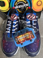Heelys Pro 20 LG Skate Shoes Size 7 Color Is Galaxy Purple STYLE # HE100976H