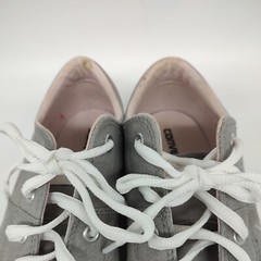 Converse Chuck Taylor All Star Gray Pink Sneakers Shoes, Junior Size 4 EUR 36
