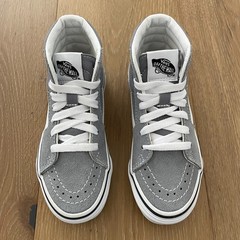 Vans Shoes Sneakers Little Kids 12 SK8-Hi Suede Pure Grey 508731 Light Grey