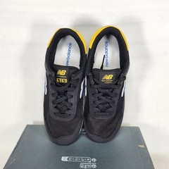 Size 3 Big Kids – New Balance 515 – Black / Blue / Yellow – PC515BA