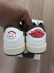 ✅US1Y ✅Nike(PS) Jordan 1 x Travis Scott Retro Low OG SP Medium Olive Shoes