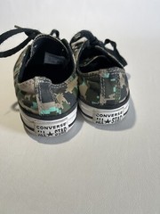 Converse Chuck Taylor All-Star Digi Archive Green Camo Sneakers Size 13 Boys