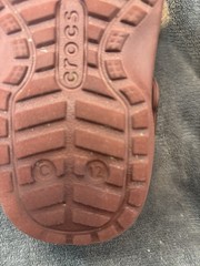 Crocs Classic Lined I Am Brown Bear Toddler Clogs | Youth Size C 12