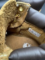 Timberland Premium Wheat Tan Boots Juniors/Kids Size 3.5 M #12909