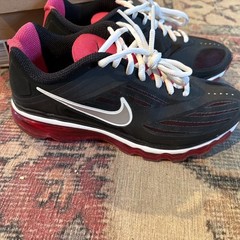 Nike Air Max Ultra Silver-Black- White- GS Sz 6.5Y. 454509-001
