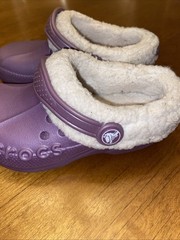 Crocs Classic Lined Purple 10/11c