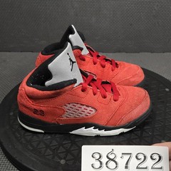 Jordan Air Jordan 5 Retro Raging Bull Shoes Kids Size 10C Sneakers 440890-600