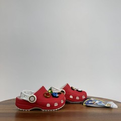 New NWT Kids Crocs Classic Sonic The Hedgehog Clogs Shoes Sandals Size 5 C