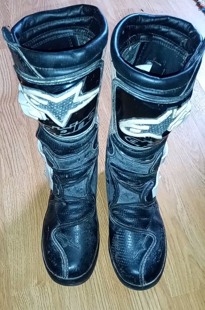 Alpine Star Motorcycle Racing Boots 7 Kids
