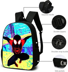 Super-Hero Design Black Backback – FREE SHIPPING! – Video Game Cosplay
