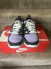 Nike Free Run 2 Purple Pulse Silver Black Youth SZ 5.5Y/ Women’s 7 DD0163-500
