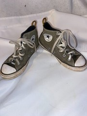 Converse Chuck Taylor Army Green High Top Youth Shoes 1 US