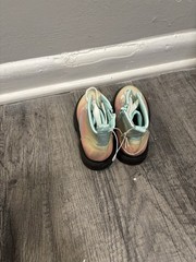 Generic Surplus Unisex Kids Size 8 Multicolor Ombre Ankle Booties Lace-Up Zip