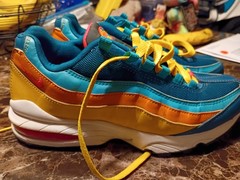 Nike Air Max 95 ‚Flash Crimson Lagoon‘ – Sz 7Y (CJ9989-300)