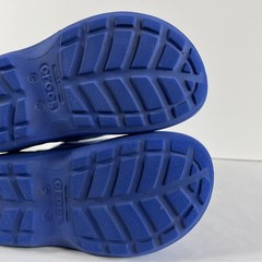 CROCS Handle It Rain Boot Little Kids Size C10 Blue Pull On Waterproof