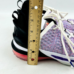 Nike Big Kid’s Lebron 18 GS Graffiti Basketball Shoes Youth 7 Purple CW2760-900