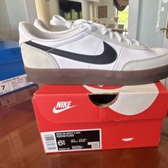 Nike Killshot 2 Unisex Kids Sneakers White Black Gum Low Top Leather 6Y