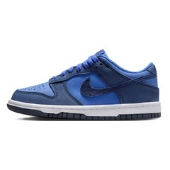 Big Kid’s Nike Dunk Low SE Comet Blue-Midnight Navy-White (HQ9293 400) – 6.5