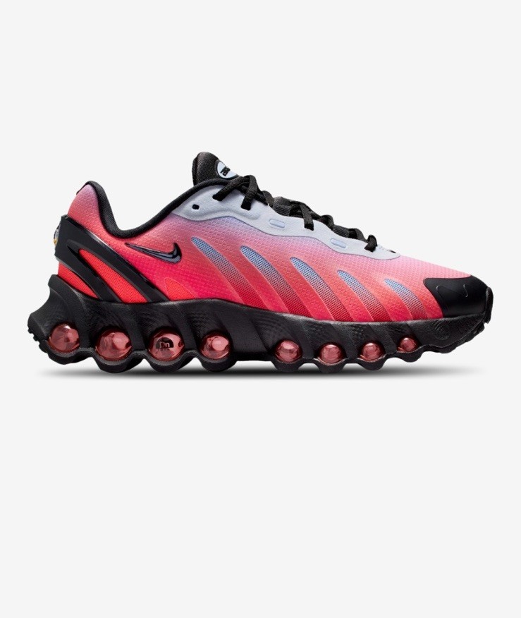 Air Max DN8 Black Bright Crimson GS Shoe Size 7Y HF7310-400 NWT/ Women’s 8 1/2
