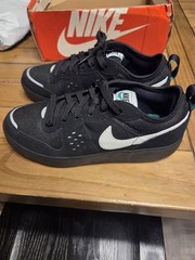 Nike City (GS) Black/White Mesh Low Top Lace-Up Sneaker US 6.5 HQ0028-001