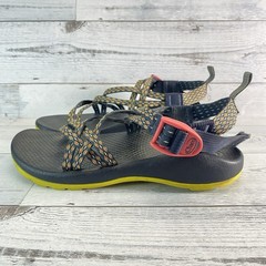 Chaco ZX1 Sandals Kids 5 Multi Crest Citrus Ecotread DoubleStrap Outdoor Hiking