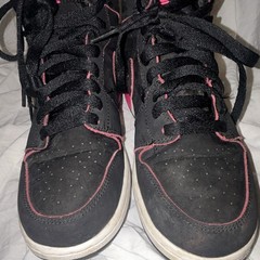 Nike Air Jordan 1 Youth Size 6 Retro High Top GG Black/Pink White