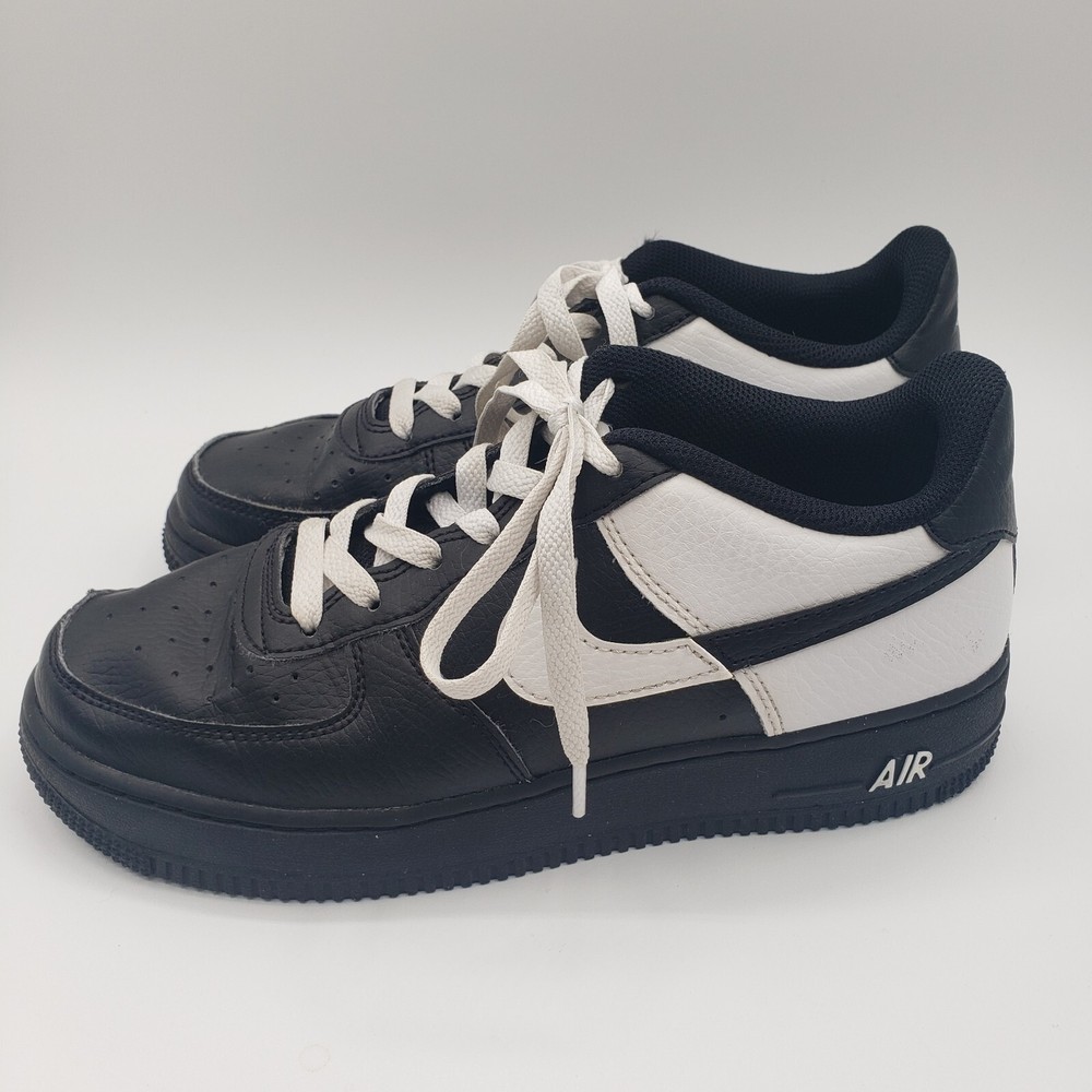 Nike Air Force 1 Low Next Nature Big Kids Black White Youth 6.5Y HF9096-001 / SS