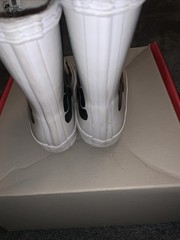 Hunter Kids First Classic Rain Boots Skeleton Print White UK Size 5 US 6