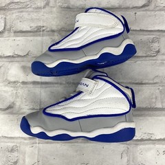 Nike Jordan Pro Strong White Blue Gray DC7910-104 Kids Size 8C With Box