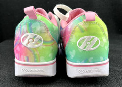 Heelys Pro 2 Multicolored Rainbow Rolling Lace Up Skate Shoes Youth 6 Women’s 7