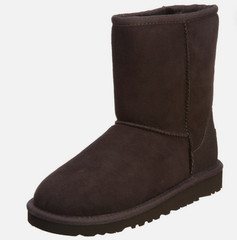 Ugg Classic Short II Boots 1017703K Chocolate Brown Sheepskin Kid’s Size 5