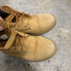 Timberland Junior 6-inch Premium Leather Waterproof Boots Size 6.5M 10960