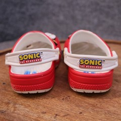 Crocs x SEGA Sonic the Hedgehog Clogs Kids Size C8 Red Limited Edition 2023