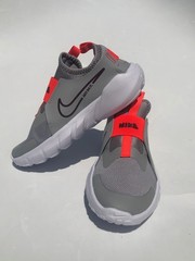 NEW Nike Flex Runner 2 PSV DJ6038-009 Grey Red White Size 3Y max air