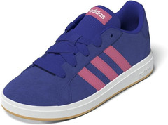 Adidas Unisex-Kids Grand Court 00s [Lucid Blue/Pulse Magenta/White] – Kids 5