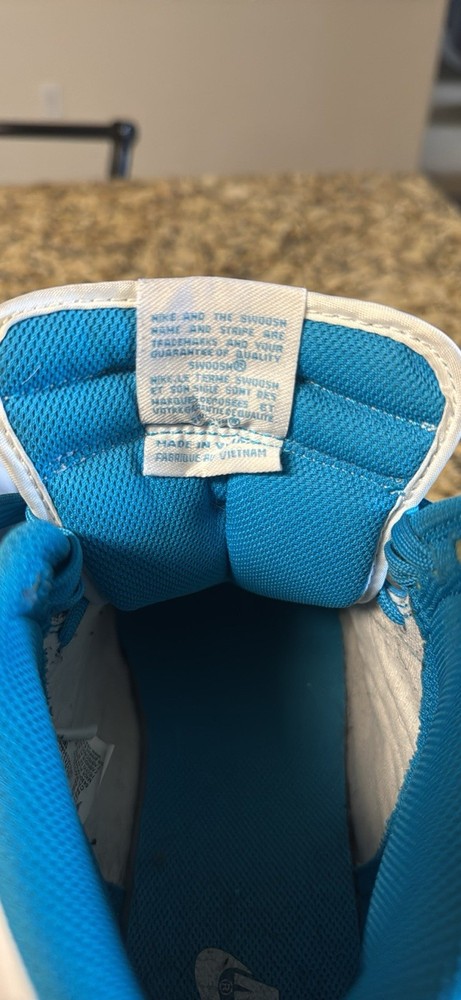 Nike dunk high retro laser blue