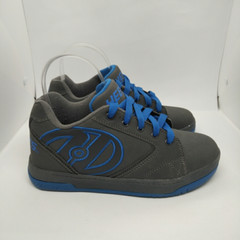 Heelys Propel Blue And Grey Skate Shoes Sneakers Youth Size 5