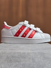 adidas Originals x Disney Alice in Wonderland Superstar Red White (KK1295) 1Y