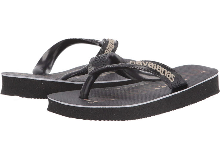 Havaianas Unisex-Child Brazil Logo Flip Flop Sandal Marine- Size 11 Little Kid