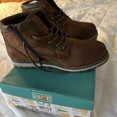 Brand New West Harris Kid Boots. (size 4 In Kids)
